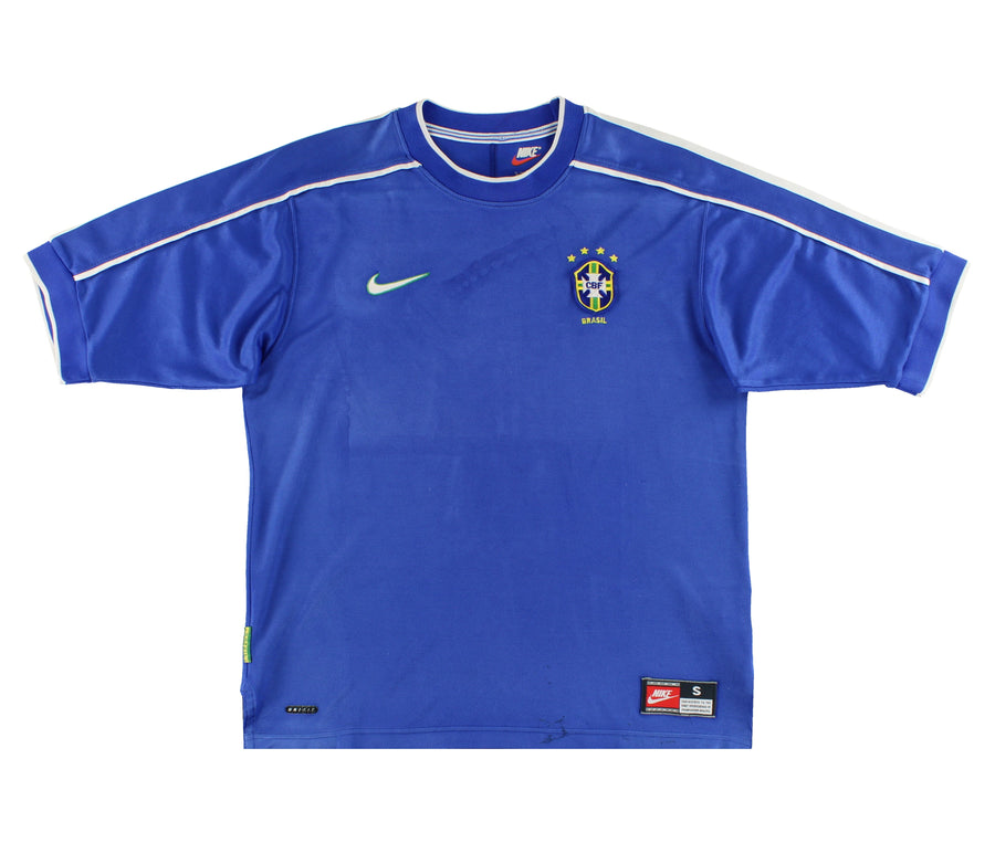 1998-00 Brazil Nike Away Shirt S