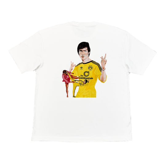 Bruce Lee Hong Kong Pop-Up Graphic Tee, XL / White / Hong Kong