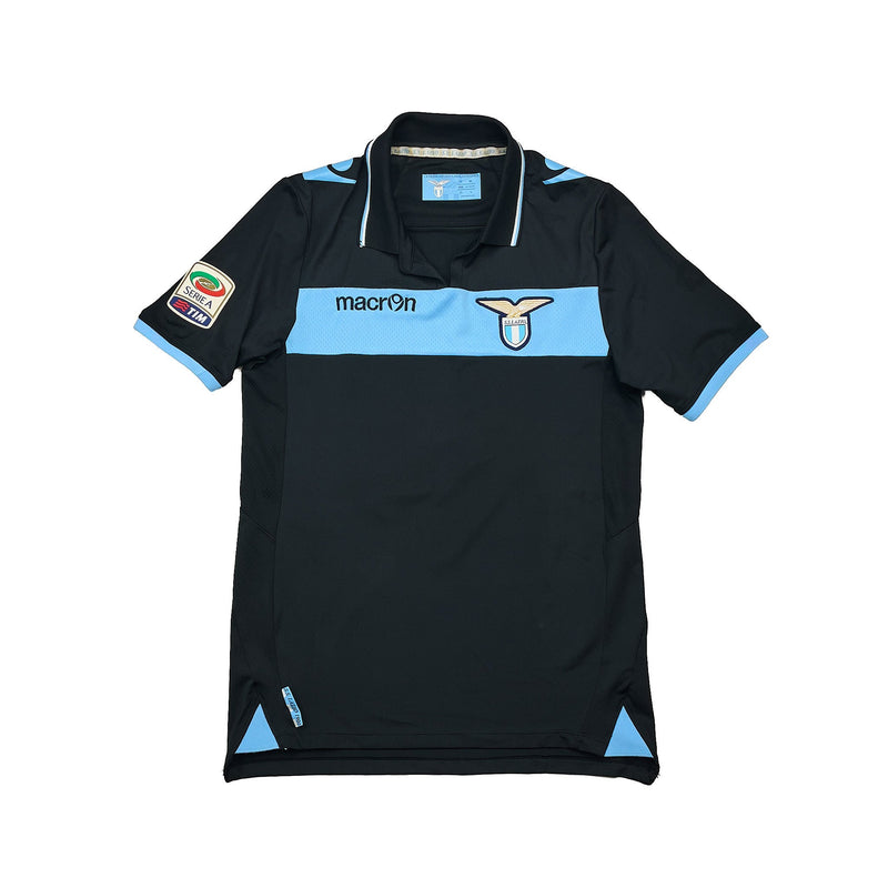 2012/13 LAZIO KLOSE #11 *MATCH ISSUE* AWAY SHIRT (L) MACRON