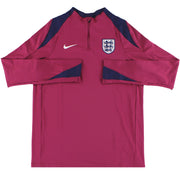 2024-25 England Nike Player Issue 1/4 Zip Training Top L