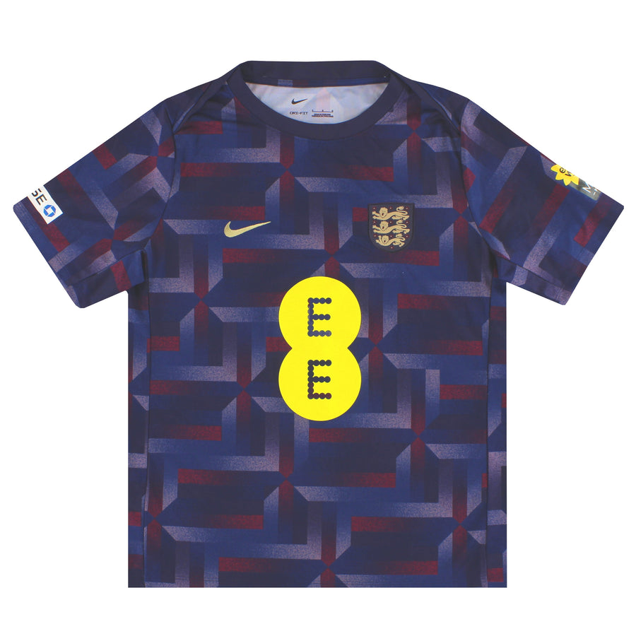 2024-25 England Nike Player Issue Pre-Match Shirt S