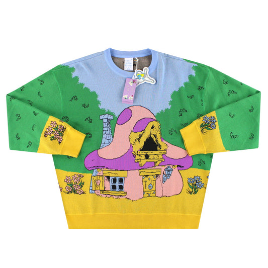 FENTY x PUMA x SMURFS Knit Crew Sweat Unisex *w/tags* L