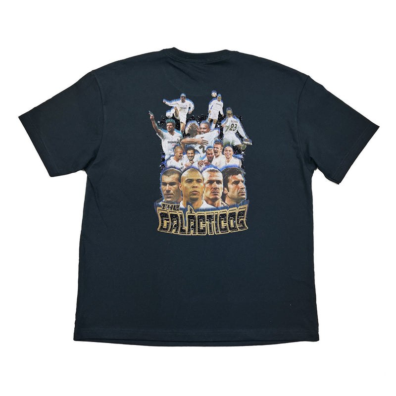 REAL MADRID THE GÁLACTICOS BOOTLEG TEE | Cult Kits, XXL / Real Madrid / Black