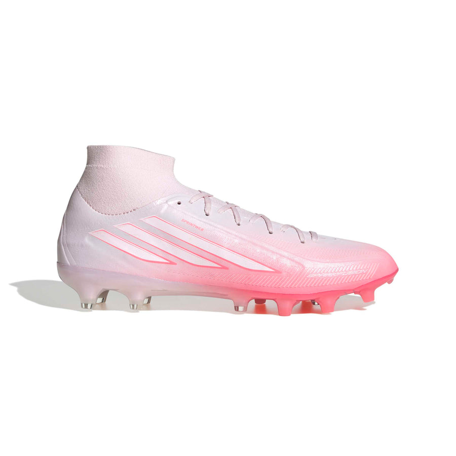 adidas F50 Sparkfusion Pro FG/AG Women's Football Boots - Solar Turbo/Ftwr White/Distilled Pink