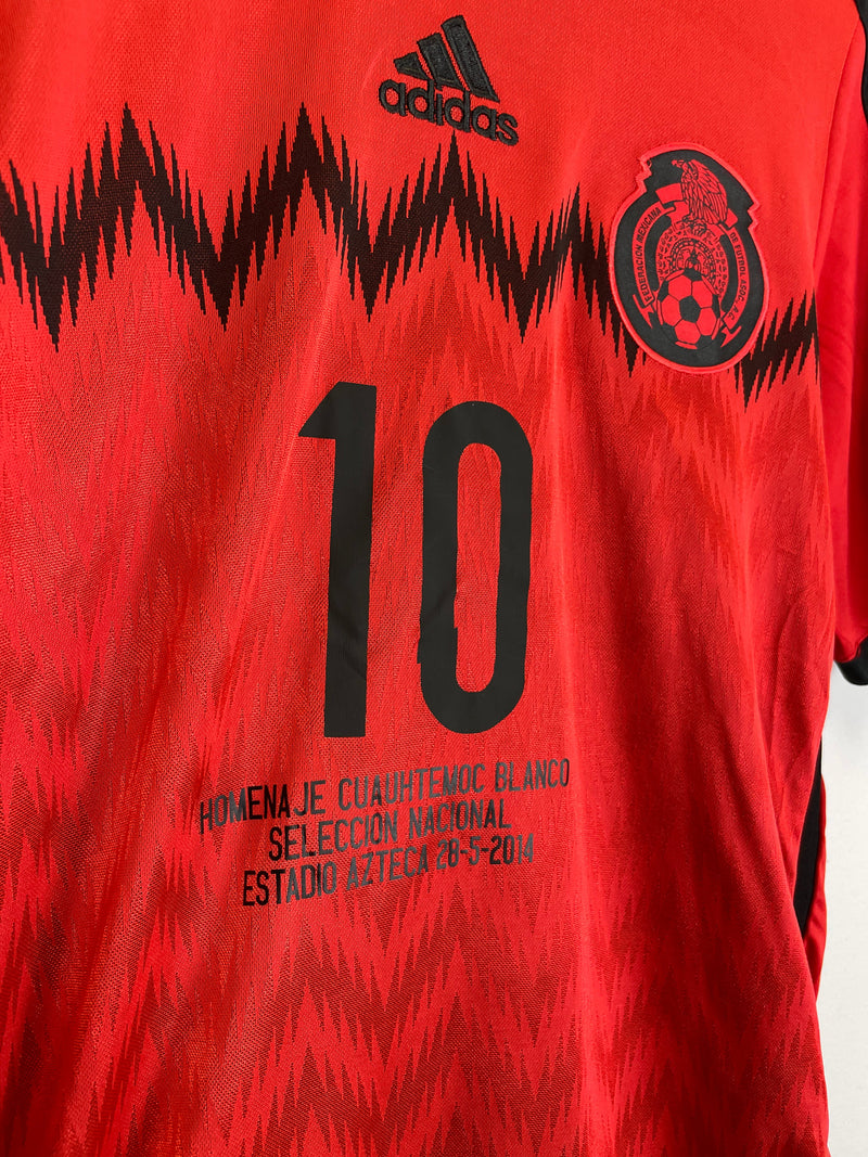 2014/15 Mexico Blanco #10 *Special* Away Shirt (S) Adidas