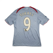 2008/09 Liverpool Torres #9 Away Shirt (S) Adidas