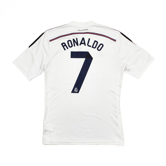 2014/15 Real Madrid Ronaldo #7 Home Shirt (L) Adidas