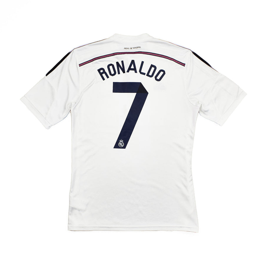 2014/15 Real Madrid Ronaldo #7 Home Shirt (L) Adidas