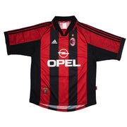 1998/00 AC Milan Maldini #3 Home Shirt (L) Adidas