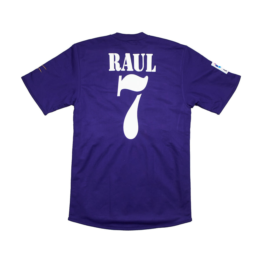 2002/03 Real Madrid Raul #7 Centenary Third Shirt (S) Adidas