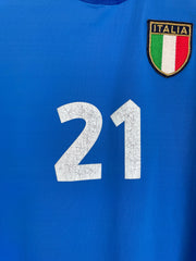 2000/01 Italy #21 Home Shirt (L) Kappa