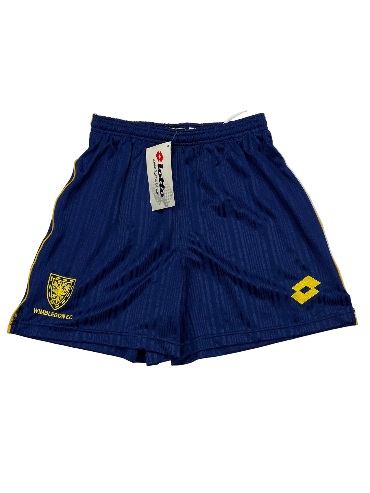 CULT KITS - 1996/97 WIMBLEDON *BNWT* HOME SHORTS (XL) LOTTO