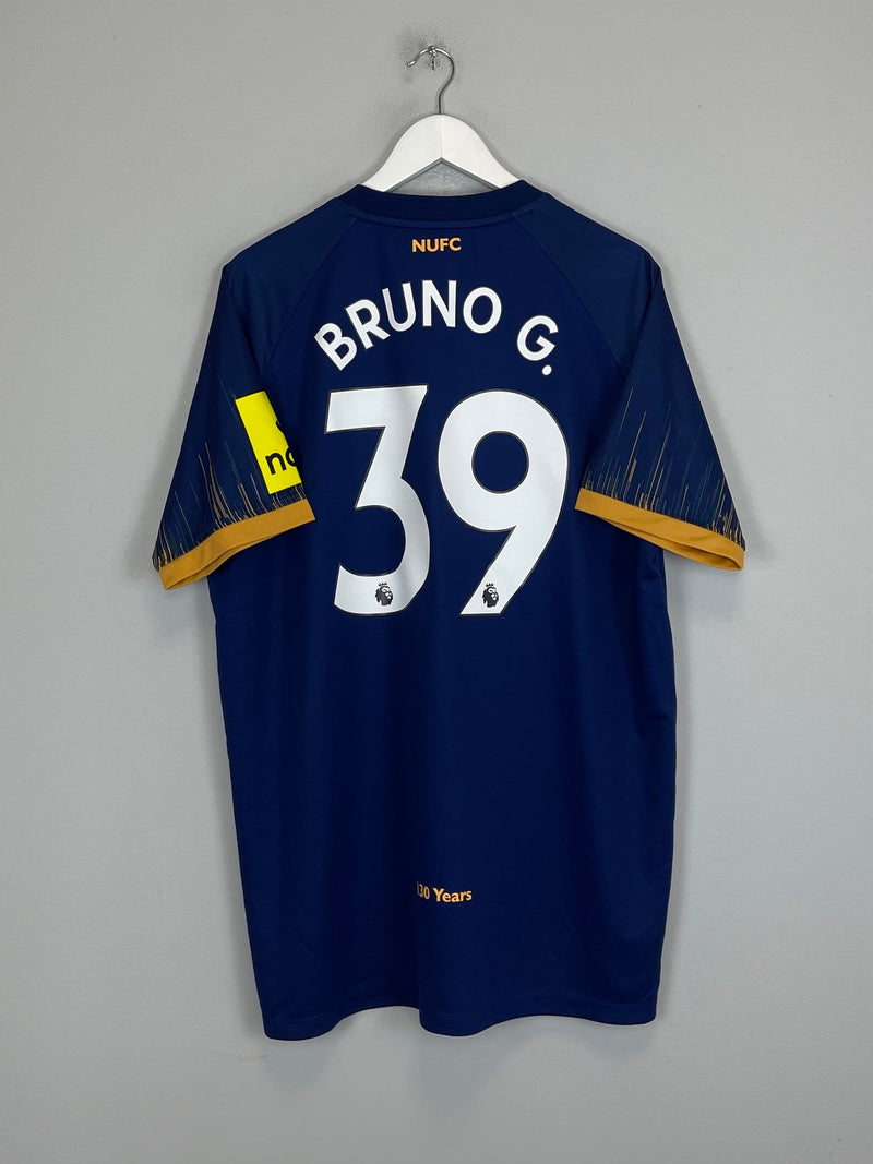 CULT KITS - 2022/23 NEWCASTLE UNITED BRUNO G. #39 AWAY SHIRT (XXL) CASTORE