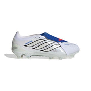 adidas Predator 26 Pro Fold-Over Tongue FG/AG Football Boots - Ftwr White/Zero Met./Royal Blue