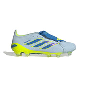 adidas Predator 26 Elite Fold-Over Tongue FG/AG Football Boots - Crystal Sky/Ray Blue/Team Solar Yellow