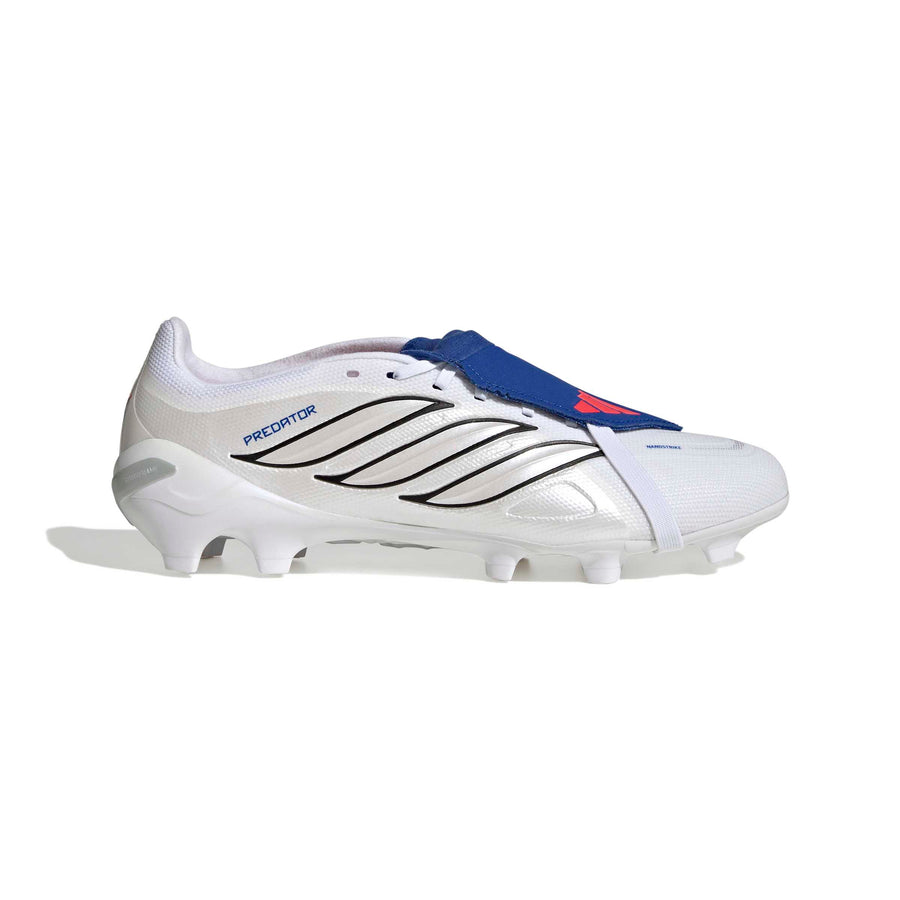 adidas Predator 26 League Fold Over Tongue FG/AG Football Boots - Ftwr White/Zero  Met./Royal Blue