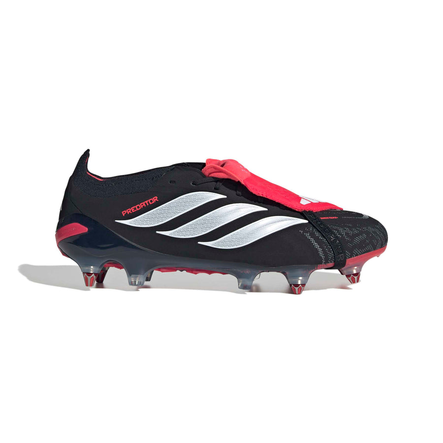 adidas Predator 26 Elite Fold-Over Tongue SG Football Boots - Core Black/Ftwr White/Lucid Red