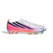 adidas F50 Hyperfast Elite FG/AG Football Boots - Ftwr White/Solar Purple/Solar Turbo