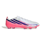 adidas F50 Hyperfast Pro FG/AG Football Boots - Ftwr White/Solar Purple/Solar Turbo