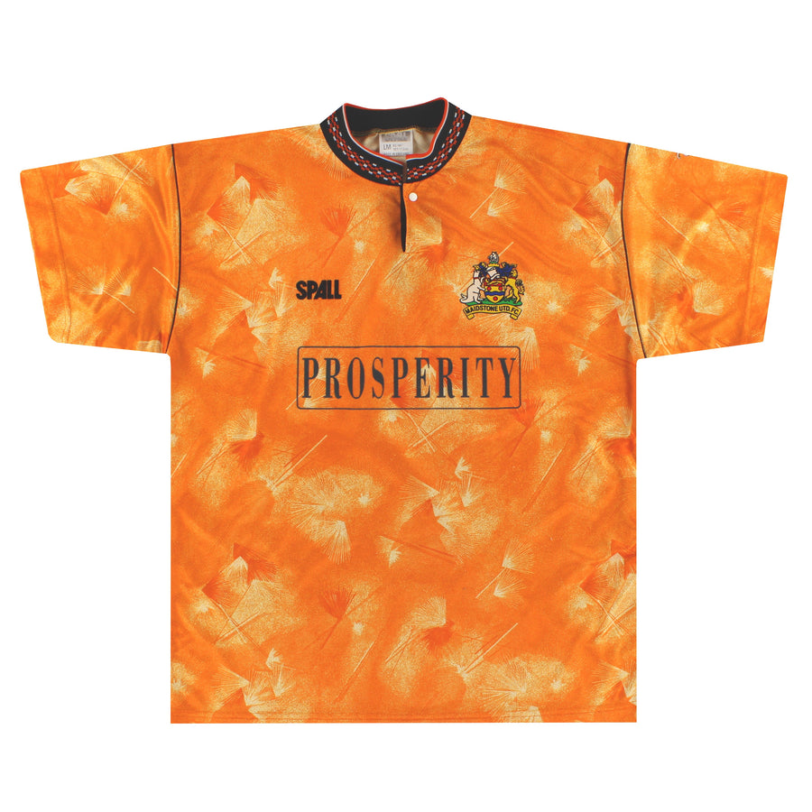 1990-91 Maidstone United Spall Home Shirt *Mint* L