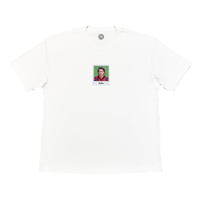 MILAN MALDINI POLAROID TEE | Cult Kits, Medium / Italy / White