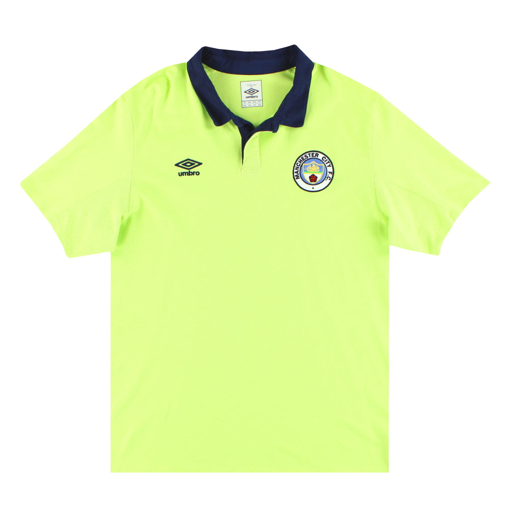 2010-12 Manchester City Umbro Polo Shirt XXL
