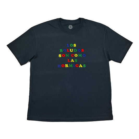 Maradona Los Boludos 'Idiots' Tee, XL / Argentina / Black