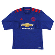 2016-17 Manchester United adidas Away Shirt L/S