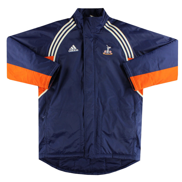 2000-01 Tottenham adidas Padded Bench Coat L/XL
