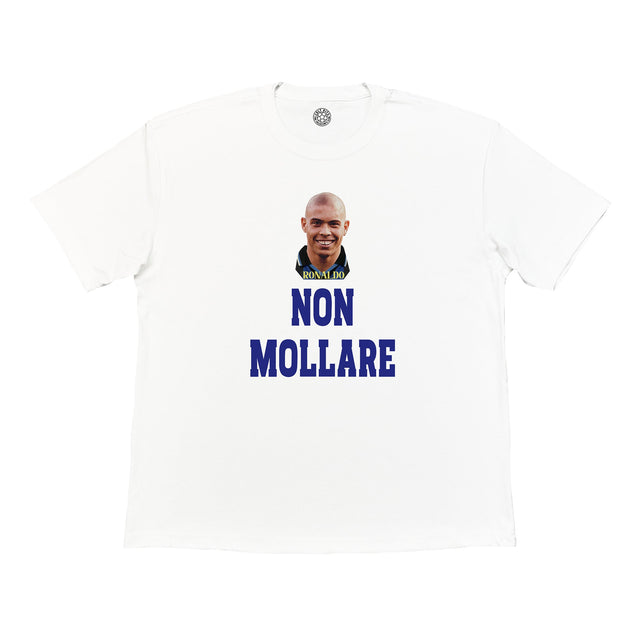INTER MILAN NON MOLLARE RONALDO TEE | Cult Kits, Large / Inter Milan / White