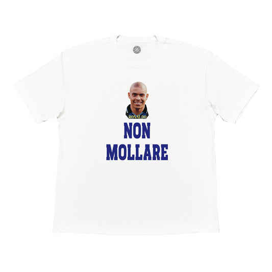INTER MILAN NON MOLLARE RONALDO TEE | Cult Kits, XL / Inter Milan / White