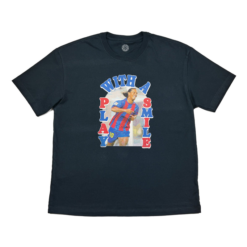PLAY WITH A SMILE BOOTLEG TEE, Cult Kits, XL / Barcelona / Black