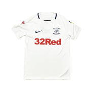 2018/19 Preston North End Davies #6 *Match Issue* Home Shirt (M) Nike