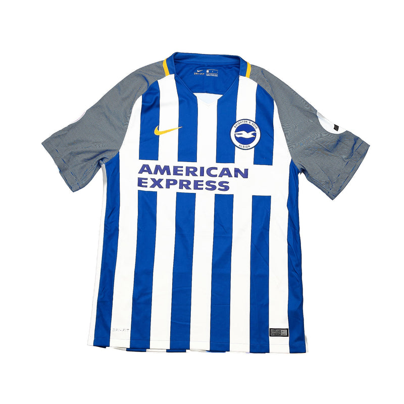 2017/18 BRIGHTON DUNK #5 *MATCH ISSUE* HOME SHIRT (L) NIKE