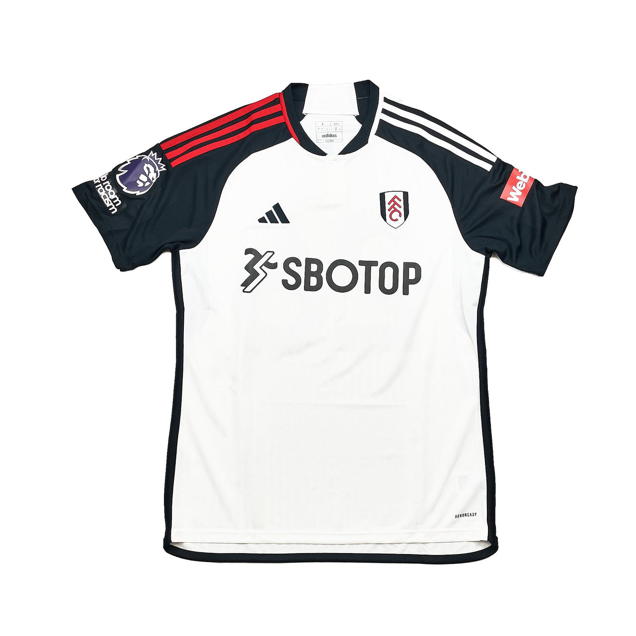 2023/24 Fulham Palhinha #26 *Match Issue* Home Shirt (L) Adidas