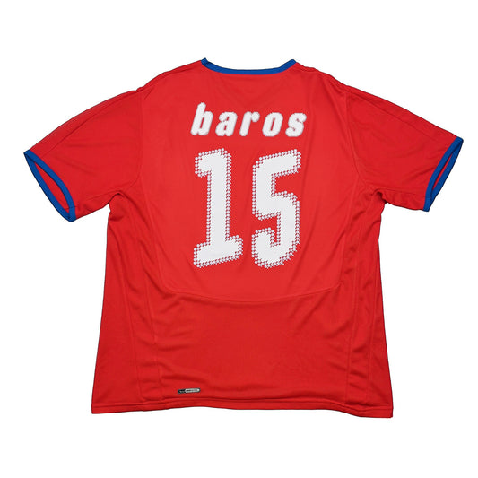 2008/09 Czech Republic Baros #15 Home Shirt (L) Puma