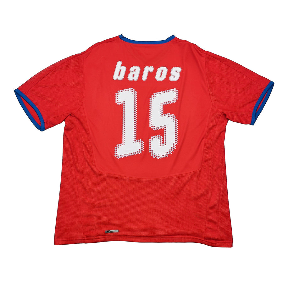 2008/09 Czech Republic Baros #15 Home Shirt (L) Puma