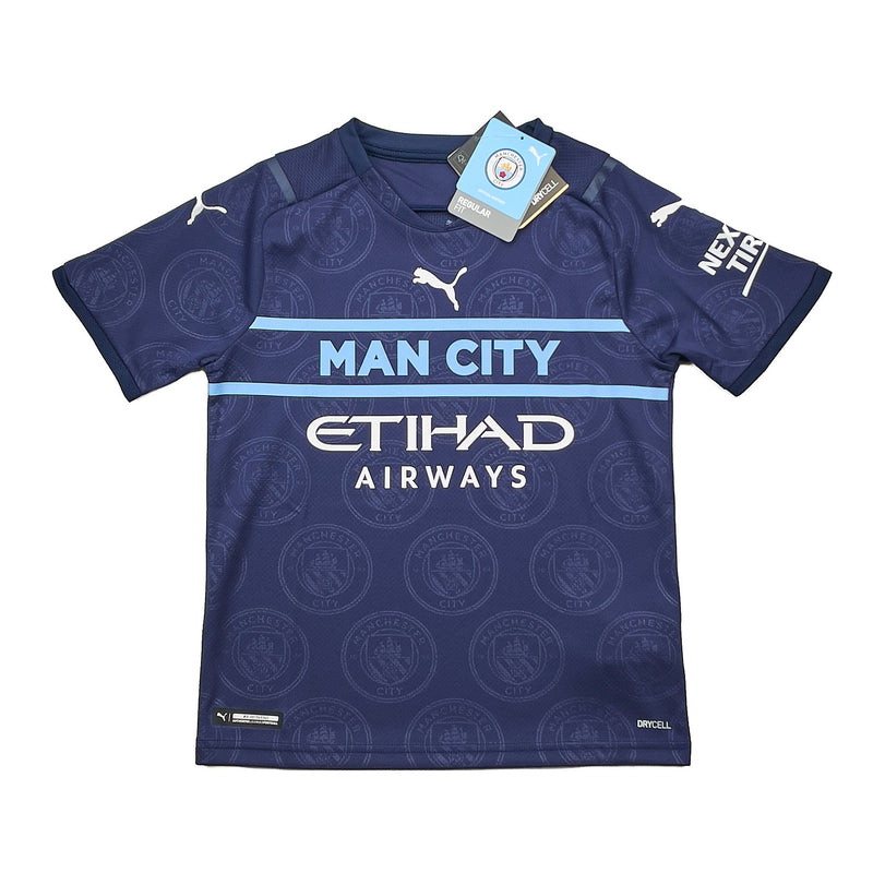 2021/22 Manchester City *BNWT* Third Shirt (Kids - Multiple Sizes) Puma, Large Boys / Manchester City / 2021