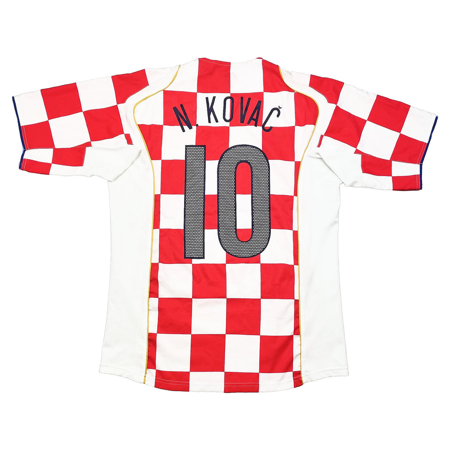 2004/06 Croatia N Kovac #10 Home Shirt (M) Nike