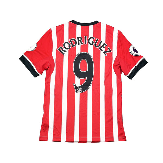 2016/17 SOUTHAMPTON RODRIGUEZ #9 *MATCH ISSUE* HOME SHIRT (L) UNDER ARMOUR