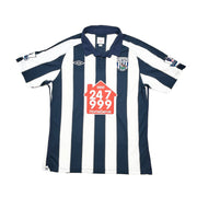 2010/11 West Brom Barnes #8 *Match Issue* Home Shirt (L) Umbro