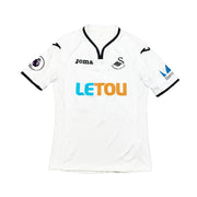 2017/18 Swansea City King #26 *Match Issue* Home Shirt (M) Joma