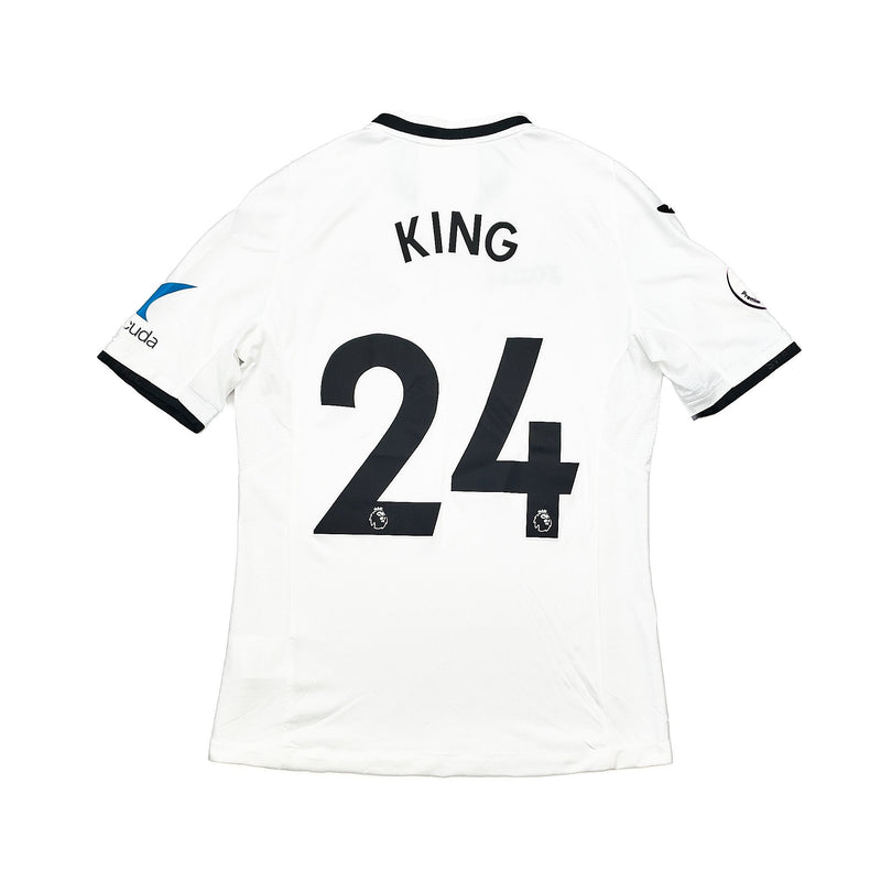 2017/18 SWANSEA CITY KING #26 *MATCH ISSUE* HOME SHIRT (M) JOMA