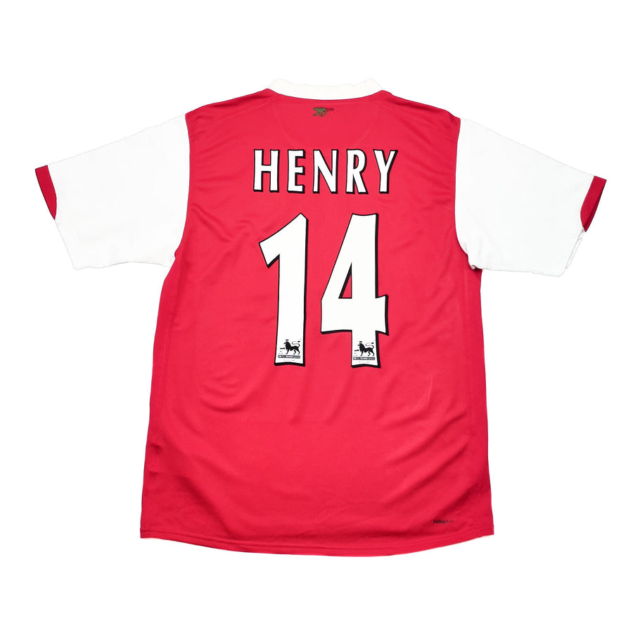 2006/08 Arsenal Henry #14 Home Shirt (M) Nike