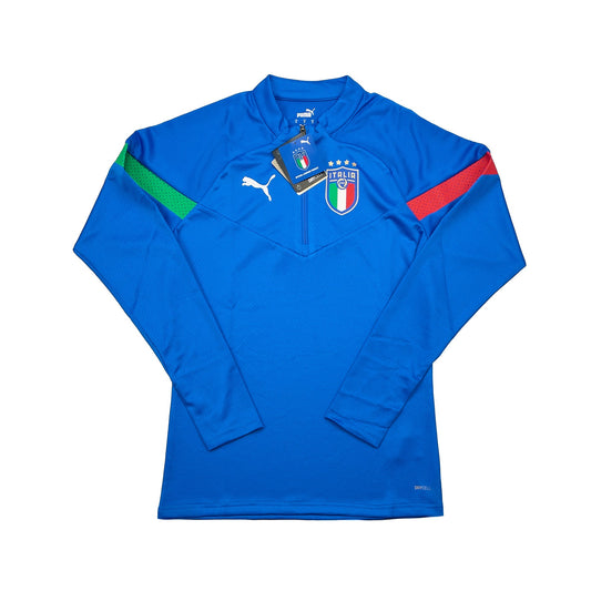 2022/23 Italy *BNWT* 1/4 Zip Training Jumper (Multiple Sizes) Puma | Cult Kits, XL / Italy / 2022