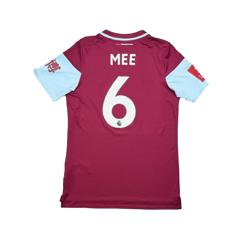 2020/21 BURNLEY MEE #6 *MATCH ISSUE* FA CUP HOME SHIRT (M) UMBRO