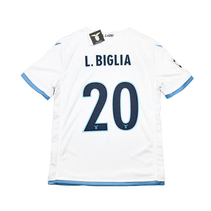 2016/17 LAZIO BIGLIA #20 *BNWT* THIRD SHIRT (XL) MACRON