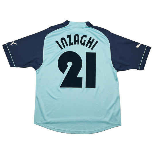 CULT KITS - 2002/03 LAZIO INZAGHI #21 THIRD SHIRT (L) PUMA