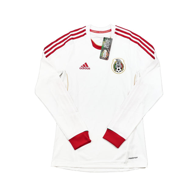 2011/12 MEXICO L/S *BNWT* PLAYER ISSUE AWAY SHIRT MULTIPLE SIZES ADIDAS - Cult Kits, Small / Mexico / 2013