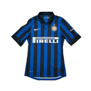 2011/12 Inter Milan Milito #22 *Authentic* Home Shirt C/L (S) Nike